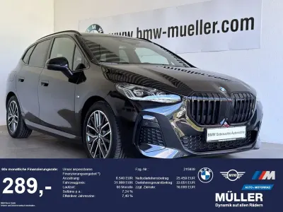 Gebraucht BMW 223 Active Tourer M Sport 204 PS (150 kW) 2023 Schwarz Van / Kleinbus