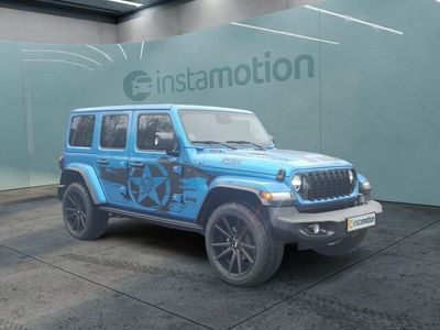 Blau Gebraucht 2024 Jeep Wrangler Sahara SUV | 70.140 €