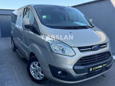 Brugt Ford Transit Custom Titanium 155 HK (114 kW) 2014 Beige MPV