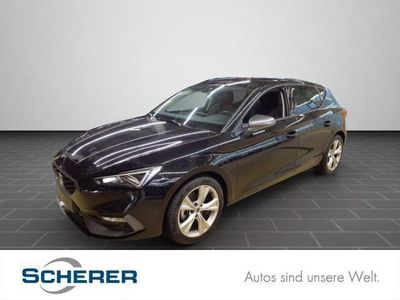 Gebraucht Seat Leon FR 150 PS (110 kW) 2024 Midnight schwarz metallic (metallic) Limousine