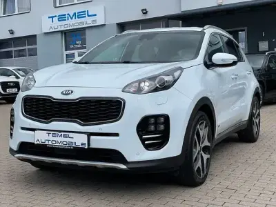Używany Kia Sportage GT-Line 177 KM (130 kW) 2017 Biały SUV