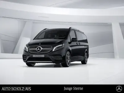 Gebraucht Mercedes V300 AMG 237 PS (174 kW) 2023 Obsidianschwarz metallic Van / Kleinbus