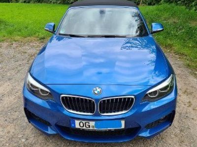 Gebraucht BMW 220 M Sport 184 PS (135 kW) 2018 Blau metallic Cabrio