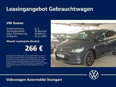 Gebraucht VW Touran Active 122 PS (89 kW) 2022 Uranograu Van / Kleinbus