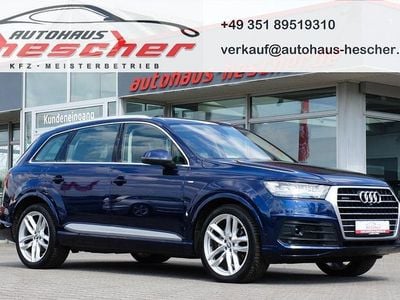 Second-hand Audi Q7 S-Line 286 CP (210 kW) 2019 Albastru SUV