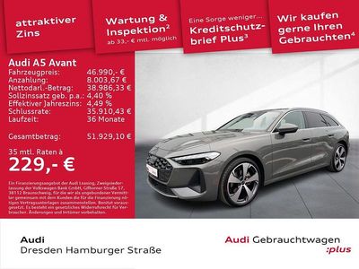 Gebraucht Audi A5 Sport 204 PS (150 kW) 2025 Chronosgrau metallic Kombi