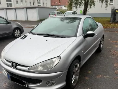 Gebraucht Peugeot 206 CC 109 PS (80 kW) 2003 Grau Cabrio