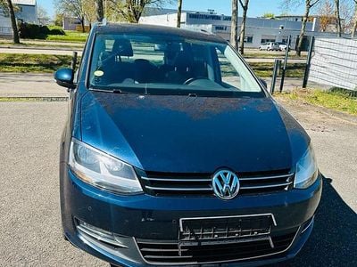 Gebraucht VW Sharan 170 PS (125 kW) 2011 Blau Van / Kleinbus