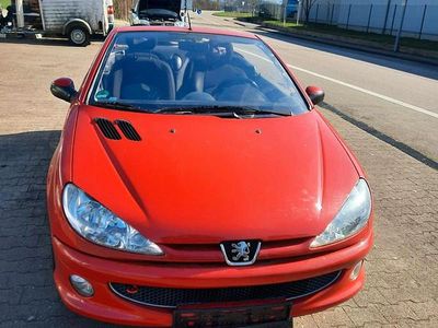 Gebraucht Peugeot 206 CC 109 PS (80 kW) 2005 Rot Cabrio