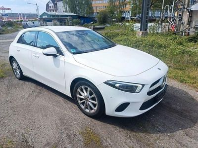 Brugt Mercedes A200 Progressive 163 HK (119 kW) 2018 Hvid Sedan