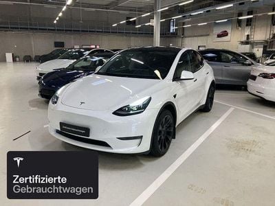 Gebraucht Tesla Model Y Long Range AWD 258 kW (351 PS) 2023 Weiß SUV