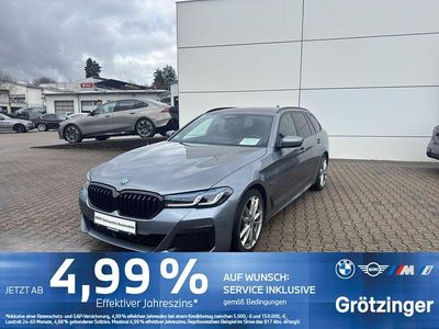 Gebraucht BMW 530e M Sport 292 PS (214 kW) 2022 Bluestone metallic Kombi