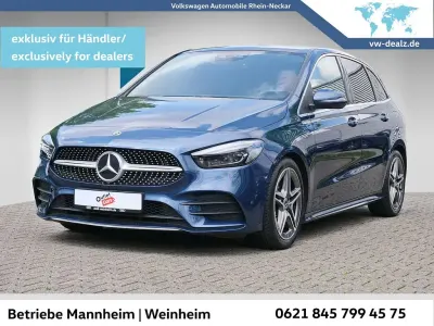 Gebraucht Mercedes B220 AMG 190 PS (139 kW) 2019 Denimblau metallic Van / Kleinbus