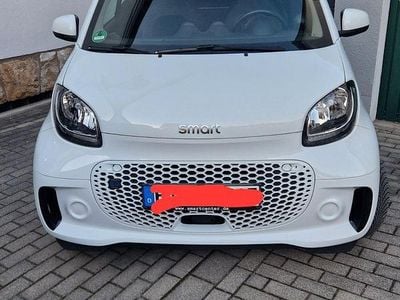 Begagnad Smart ForTwo Coupé Passion 60 kW (82 HK) 2021 Vit Cab