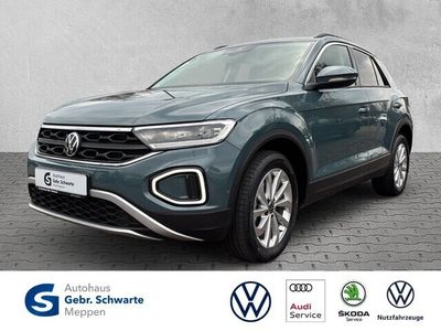 Gebraucht VW T-Roc Life 116 PS (85 kW) 2024 Blau SUV