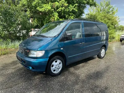 Gebraucht Mercedes Vito 122 PS (89 kW) 2003 Grün Van