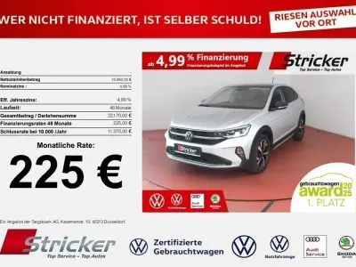 Gebraucht VW Taigo Style 110 PS (80 kW) 2022 Silber SUV