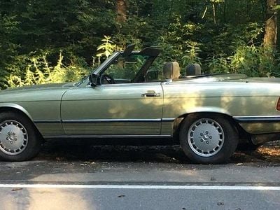 Gebraucht Mercedes SL420 204 PS (150 kW) 1986 Grün Cabrio