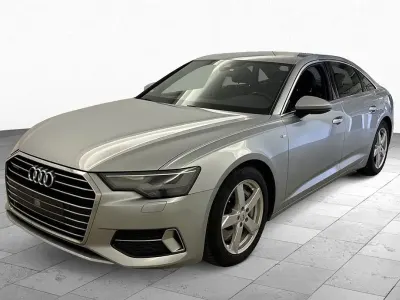 Używany Audi A6 S-Line 299 KM (219 kW) 2020 Srebrny Sedan/Limuzyna