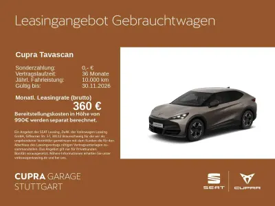 Gebraucht Cupra Tavascan Endurance 210 kW (286 PS) 2025 Atacama desert SUV