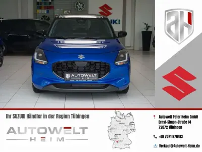 Nouvelle Suzuki Swift 83 ch (61 kW) 2025 Bleue Citadine