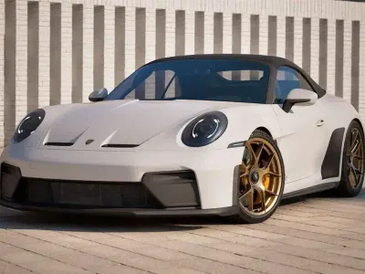Neu Porsche 911 510 PS (375 kW) 2026 Schwarz Cabrio