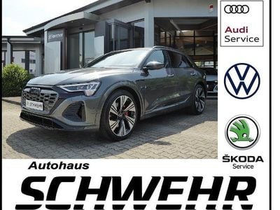Gebraucht Audi Q8 e-tron S-Line 250 kW (340 PS) 2023 Daytonagrau perleffekt SUV