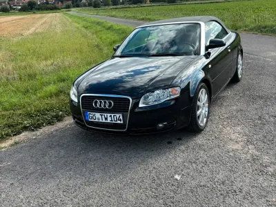 Gebraucht Audi Cabriolet S-Line 180 PS (132 kW) 2007 Schwarz Cabrio