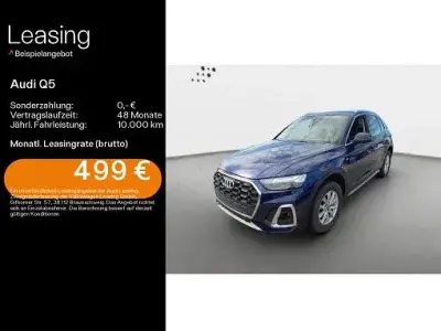 Brugt Audi Q5 S-Line 299 HK (219 kW) 2021 Blå SUV