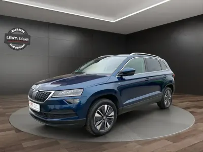 Gebraucht Skoda Karoq Drive 150 PS (110 kW) 2020 Lava blue metallic SUV
