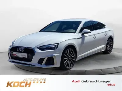 Gebraucht Audi A5 Sportback S-Line 205 PS (150 kW) 2023 Weiß Kleinwagen