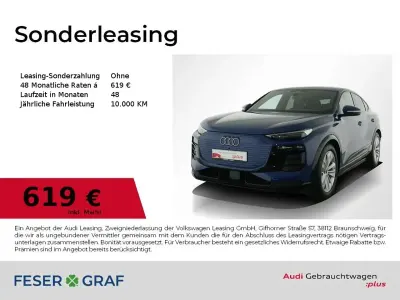 Gebraucht Audi Q6 Sportback e-tron S-Line 185 kW (252 PS) 2025 Ascariblau metallic SUV