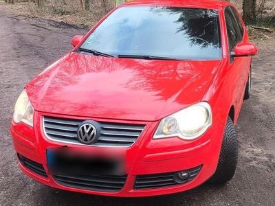 Gebraucht VW Polo Trendline 80 PS (58 kW) 2008 Rot Kleinwagen