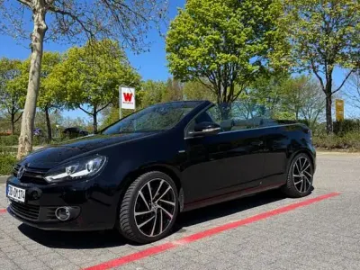 Gebraucht VW Golf Cabriolet Life 160 PS (117 kW) 2013 Schwarz Cabrio