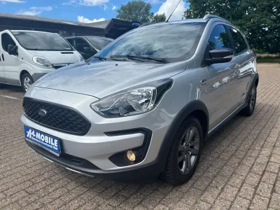 Gebraucht Ford Ka Plus Active 86 PS (63 kW) 2018 Silber Kleinwagen