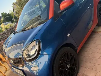Gebraucht Smart ForTwo Cabrio Prime 71 PS (52 kW) 2017 Blau Cabrio