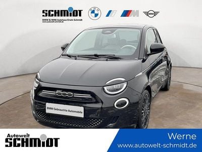 Gebraucht Fiat 500e La Prima 86 kW (118 PS) 2022 Unilackierung onyx schwarz