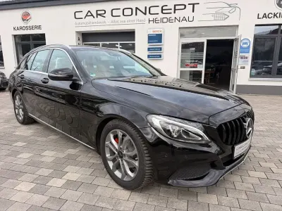 Gebraucht Mercedes C180 156 PS (114 kW) 2017 Schwarz Kombi