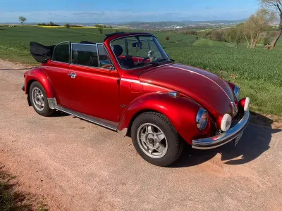 Gebraucht VW Käfer 40 PS (29 kW) 1974 Rot Cabrio