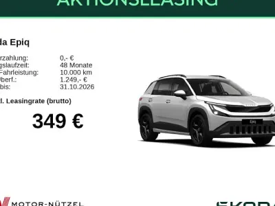 Neu Skoda Epiq Selection 155 kW (211 PS) 2026 Weiß SUV