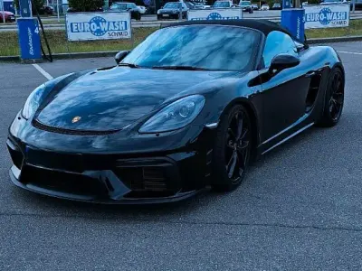 Gebraucht Porsche 718 Boxster 420 PS (308 kW) 2021 Schwarz Cabrio