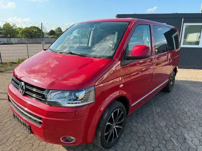 Brugt VW T5 Comfortline 140 HK (102 kW) 2015 Rød Van