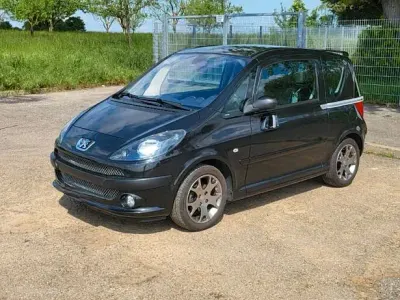 Gebraucht Peugeot 1007 RC 109 PS (80 kW) 2007 Schwarz Van / Kleinbus