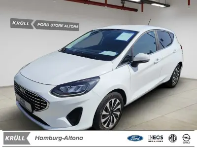 Gebraucht Ford Fiesta Titanium 125 PS (91 kW) 2022 Weiß Kleinwagen