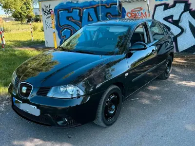 Gebraucht Seat Ibiza 86 PS (63 kW) 2007 Schwarz Kleinwagen
