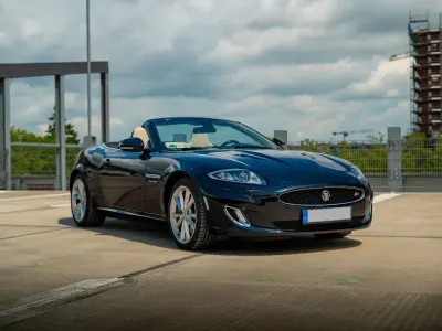 Gebraucht Jaguar XKR 510 PS (375 kW) 2012 Blau Cabrio