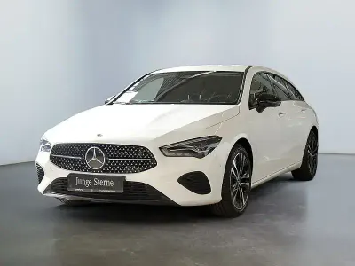 Gebraucht Mercedes CLA180 Shooting Brake Progressive 136 PS (100 kW) 2024 Weiß unilack polarweiß Kombi