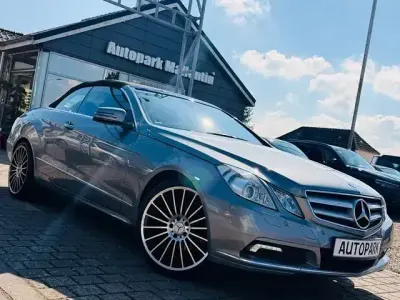 Gebraucht Mercedes E250 204 PS (150 kW) 2010 Silber Cabrio