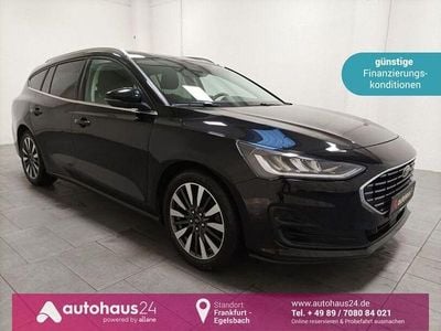 Gebraucht Ford Focus Titanium 125 PS (91 kW) 2022 Schwarz Kombi