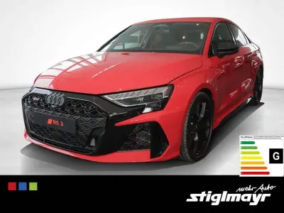 Ny Audi RS3 Sport 400 HK (294 kW) 2026 Rød Sedan